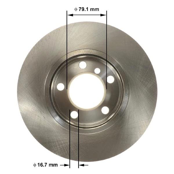 Bendix Premium Prt6160 Front Brake Rotor For Mini Cooper Countryman 2016-2011, Cooper Paceman 2016-2013