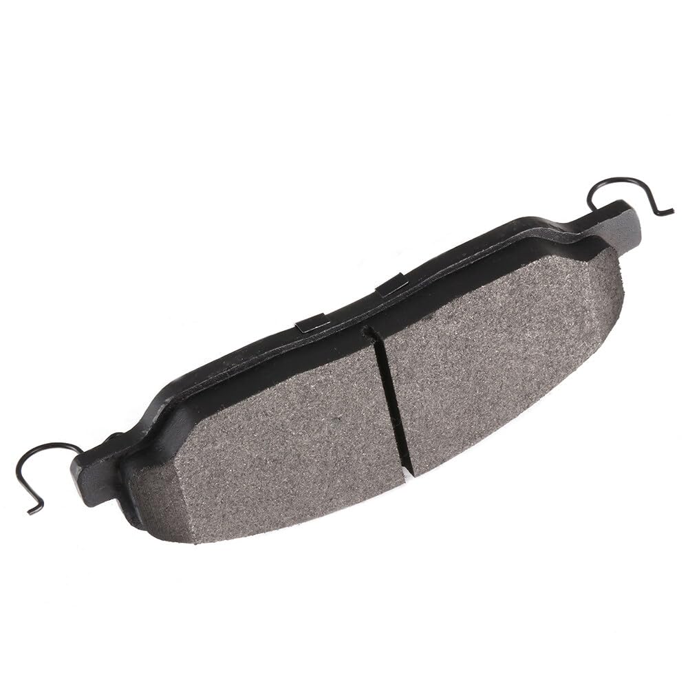 Eccpp D1081-7986 4Pcs Front Semi Metallic Disc Brake Pad Set Fit For Ford For Mustang 2005-2010