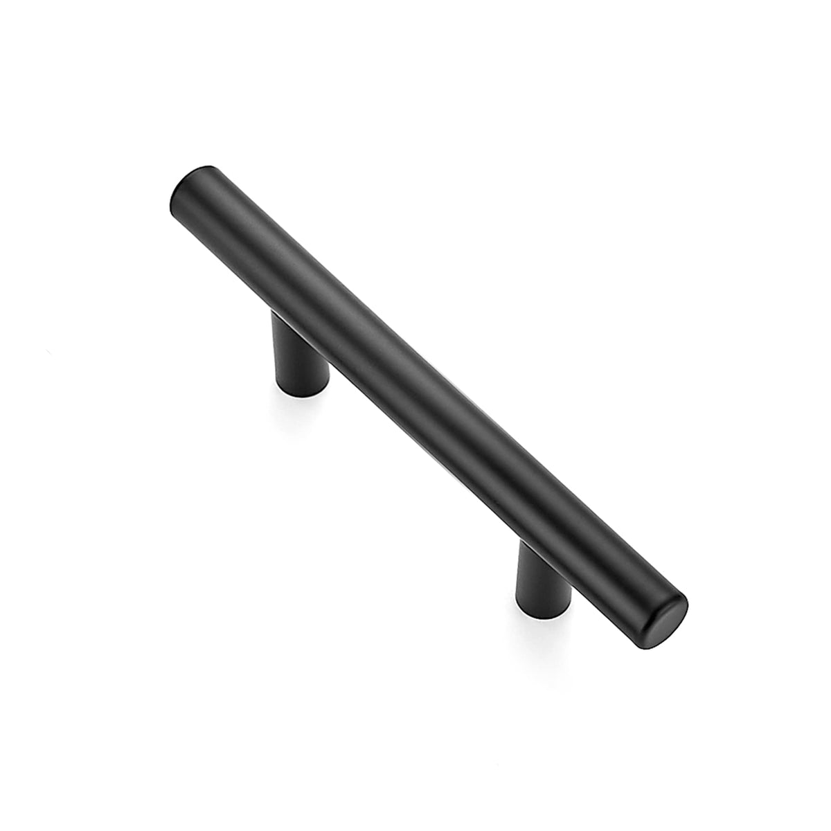 Ravinte 1 Pack | 5'' Cabinet Pulls Matte Black Stainless Steel Kitchen Drawer Pulls Cupboard Pulls Cabinet Handles 5”Length, 3” Hole Center