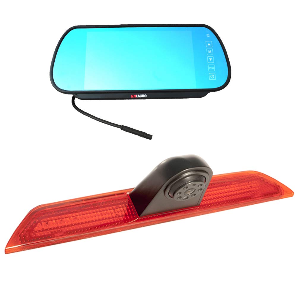 Knragho Compatible For Ford Transit 150 2015-2020, Transit 250 2015-2020, Transit 350/350 Hd 2015-2020 Brake Light Backup Camera