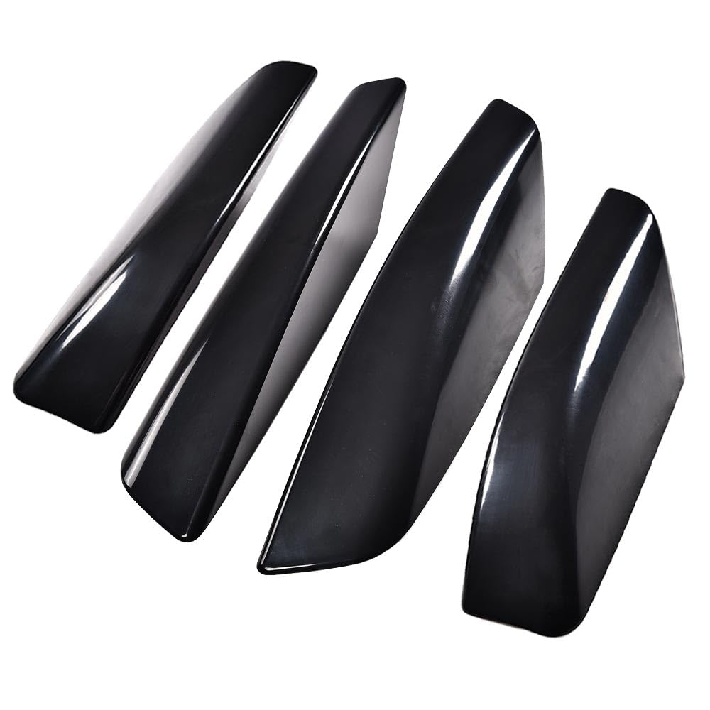 PIT66 Roof Rails Rack End Cover Shell Compatible with Toyota 4Runner N210 2003-2009 4PCS Black