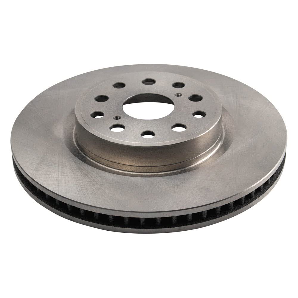 Trq Front Brake Rotors Set Vented Compatible With 2007-2017 Lexus Ls460