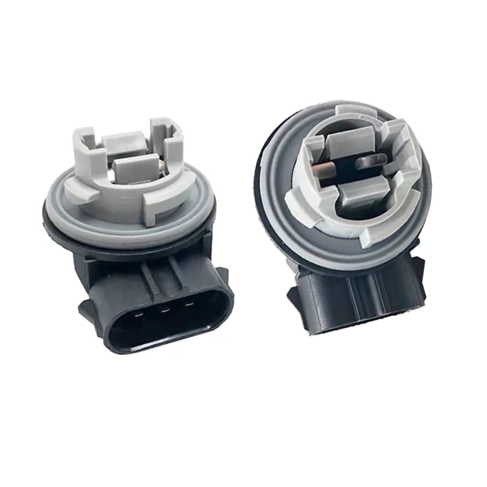 Dskoiph 1 Pair Turn Signal Light Socket Assembly Compatible With Ford 1999-2003 F150 F250 F350 Super Duty