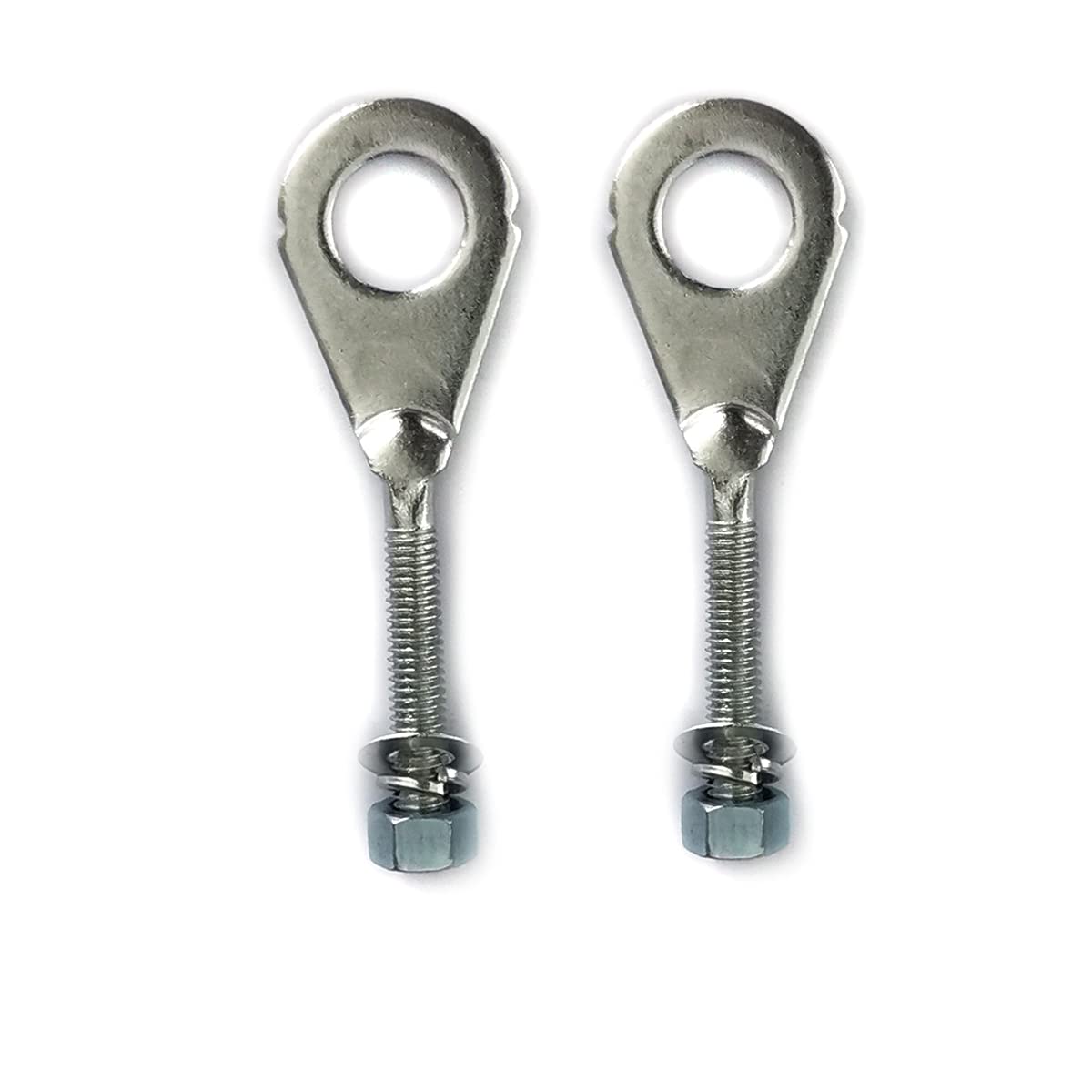 Devmo 2Pcs Rear Chain Adjuster Tensioner Compatible With Honda Xr70 Xr80 Xr100 Crf70 Crf80 Crf100 Ct70 95014-10010