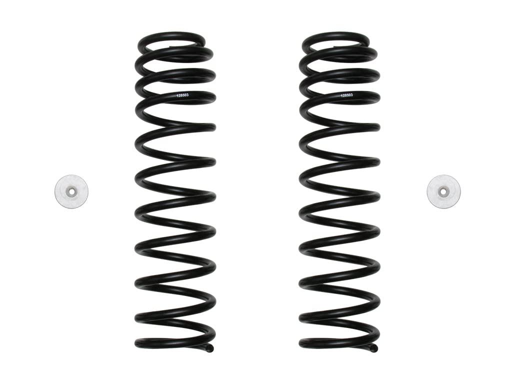 Icon 2.5' Lift, Front, Dual Rate Coil Spring Kit, Compatible With 2020-Up Jeep Jt/2018-Up Jl, 22025