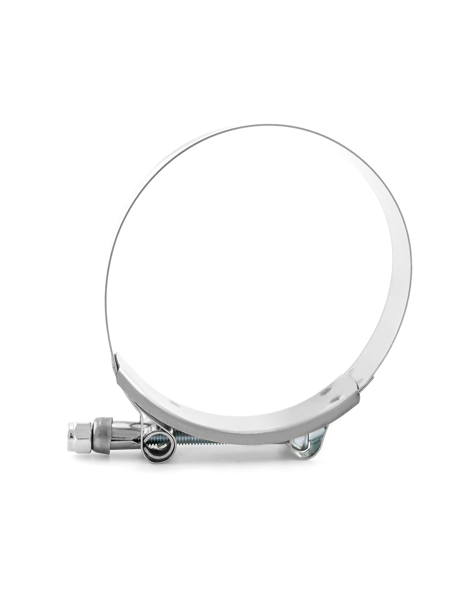 Qwork 3' T-Bolt Hose Clamp Stainless Steel, Working Range 83Mm-91Mm For 3' Hose Id, Turbo Intake Intercooler Clamp, 4 Pack