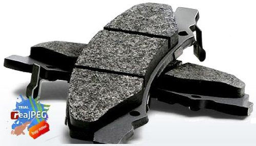 Acdelco Silver 14D369Mx Semi-Metallic Front Disc Brake Pad Set