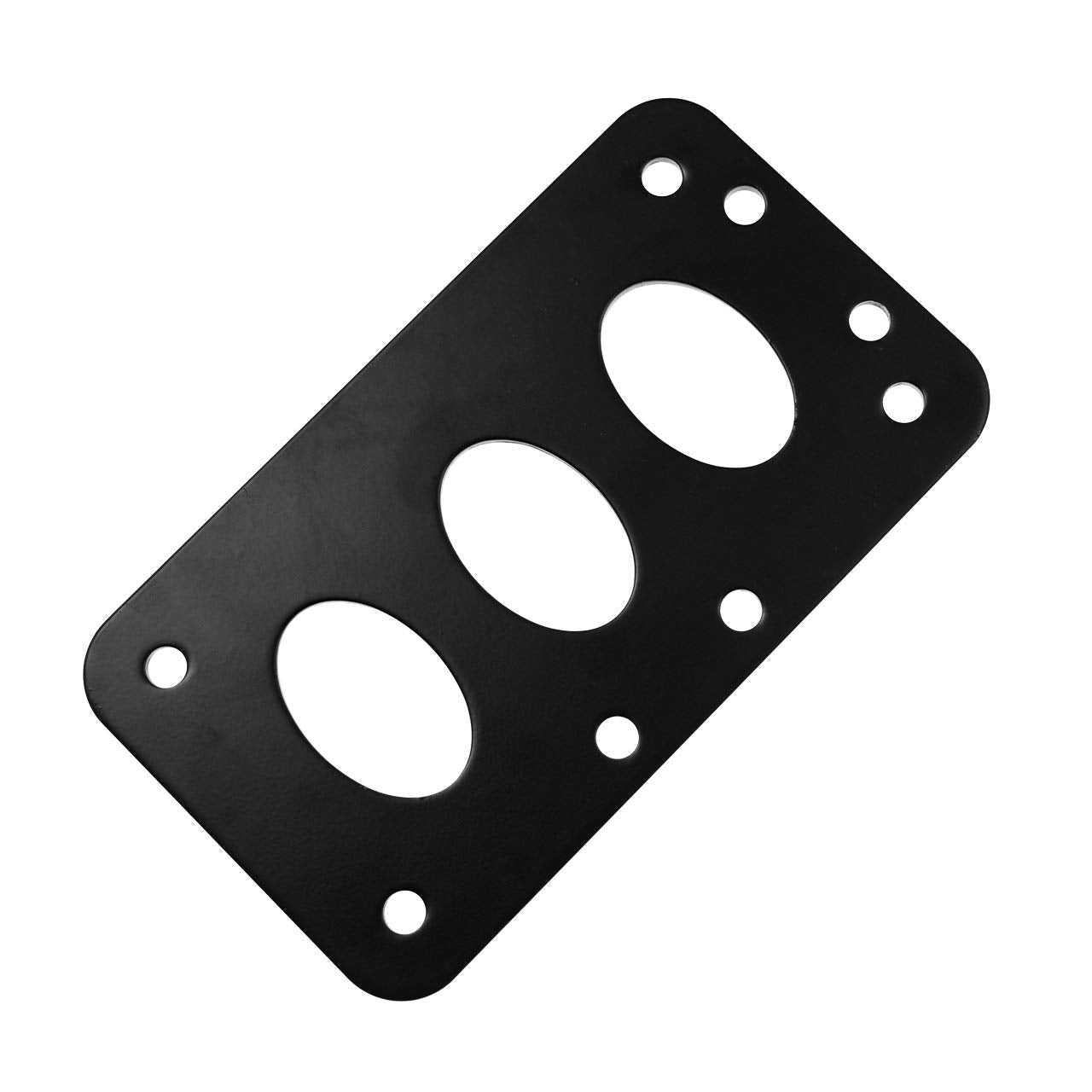 HDBUBALUS Motorcycle License Plate Holder License Bracket Horizontal Vertical Axle or Shock Mount Fit for Harley Bobber Chopper