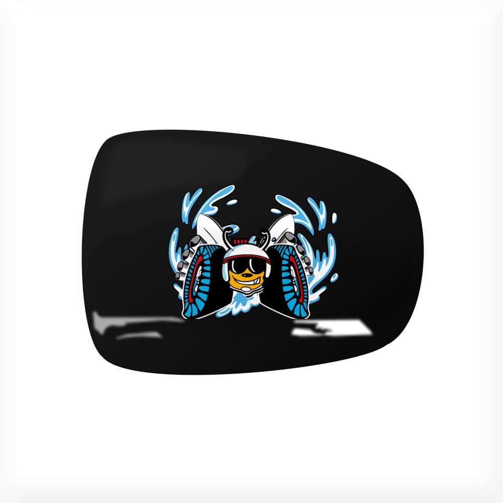 TOOLEPIC for Dodge Challenger Charger Durango Accessories 2015-2024 - Gear Shift Knob Trim Cover- ABS Plastic with Unique Scat S