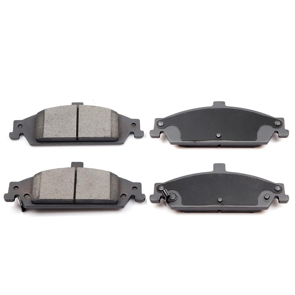 Eccpp D727-7594 4Pcs Front Ceramic Disc Brake Pad Set Fit For Chevrolet Classic 2004-2005,For Chevrolet For Malibu 1997-2003,For