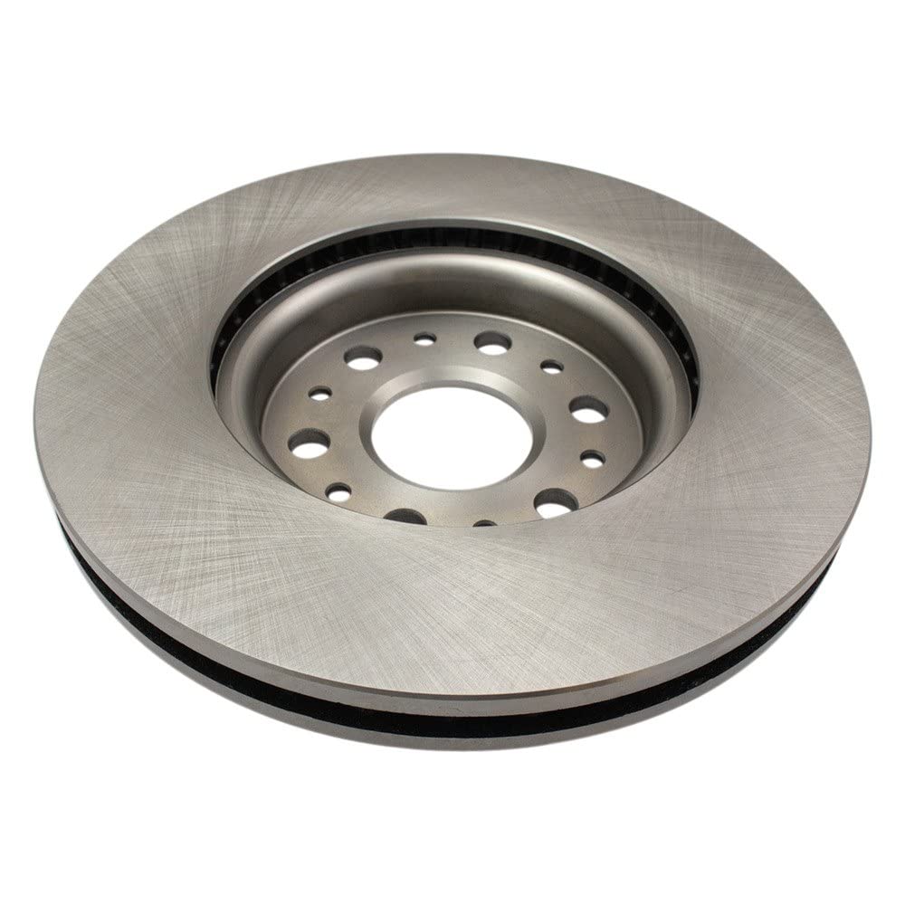 Trq Front Brake Rotors Set Vented Compatible With 2018-2022 Buick Enclave 2019-2023 Chevrolet Blazer 2018-2023 Traverse 2017-202