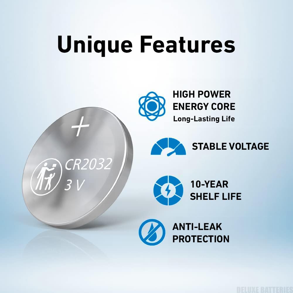 Key Fob Replacement Batteries For Chevy Gmc (Silverado Equinox Malibu Sierra Traverse Cruze Impala Tahoe Terrain Acadia Yukon Co