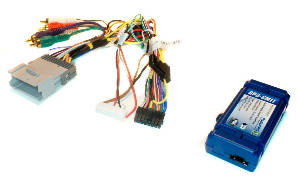 Pac Rp3-Gm11 Radio Replacement Interface For Select Gm Vehicles Without On-Star,Blue/Black