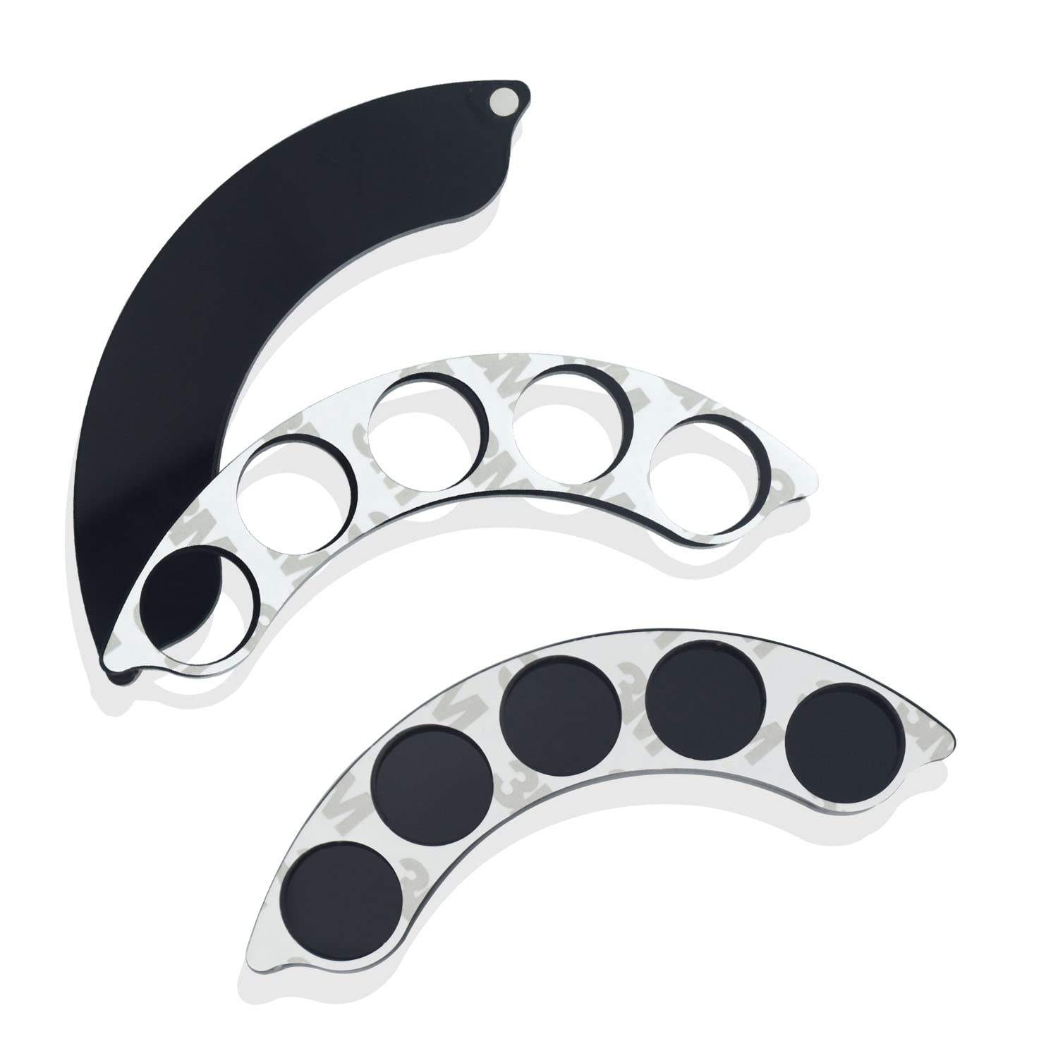 Rv Cup Holder Button Guard And Cover Compatible With Thomas Payne/Stacy Stewart Couches For Rvs - Three Button Guards With Magne