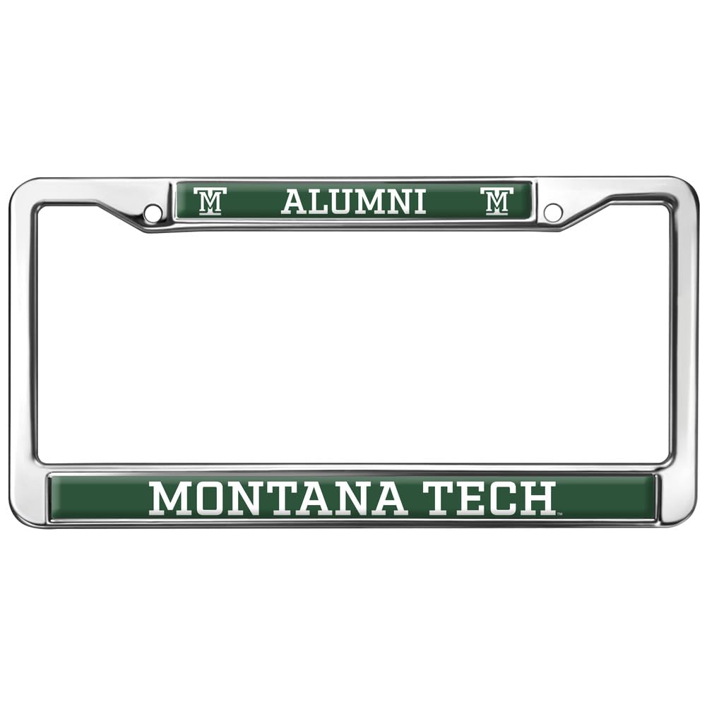 Montana Tech Alumni Full Size Standard License Plate Metal Frame