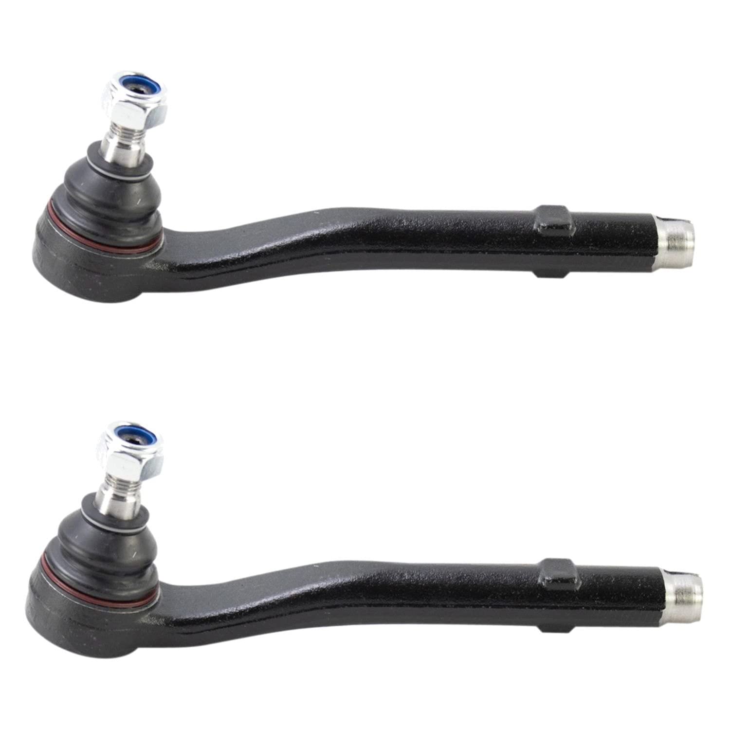 TRQ Front Outer Tie Rod Set Compatible with 2003-2012 Land Rover Range Rover