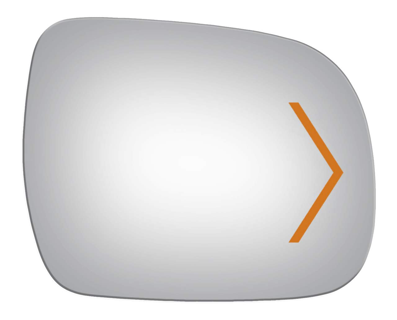 Burco 5390S Convex Passenger Side Power Replacement Mirror Glass (Mount Not Included) for 06-10 Toyota Sienna (2006, 2007, 2008, 2009, 2010)