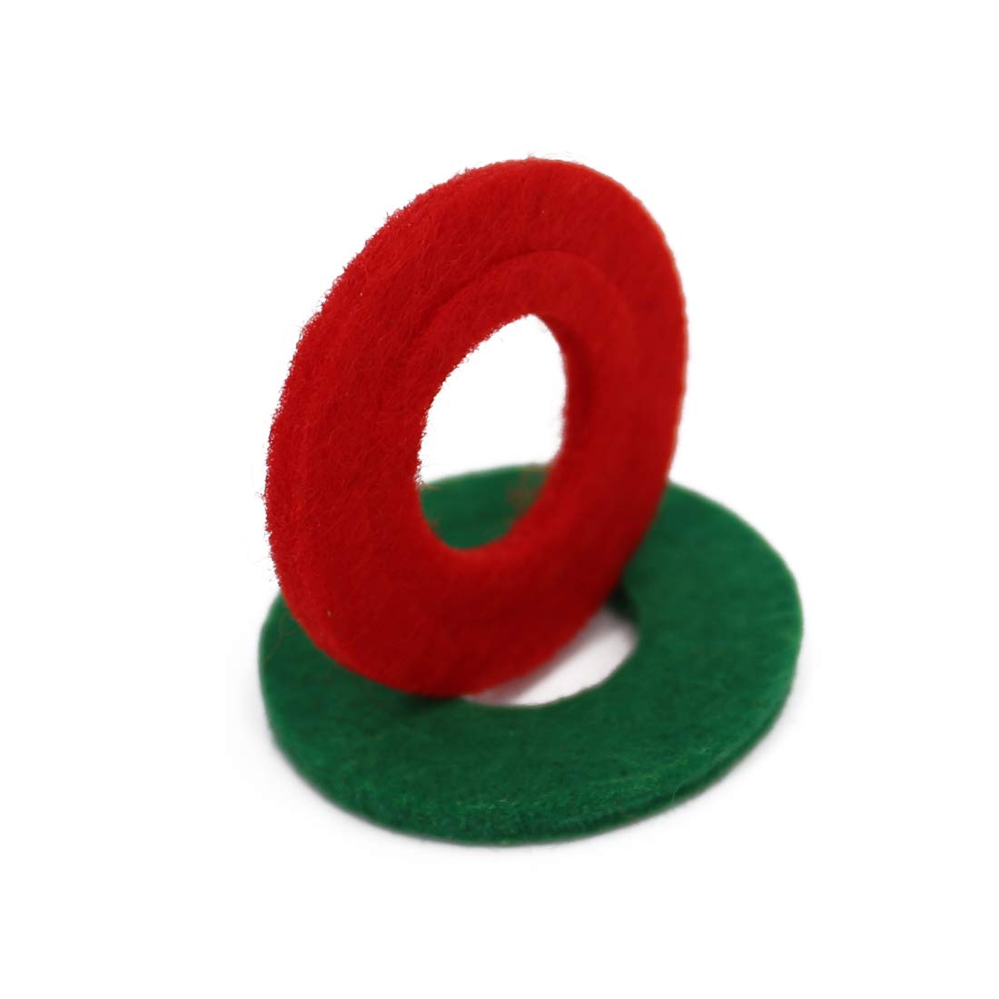 Utsauto Battery Terminal Anti Corrosion Washers Fiber 8 Pieces Battery Terminal Protector (4 Red And 4 Green)