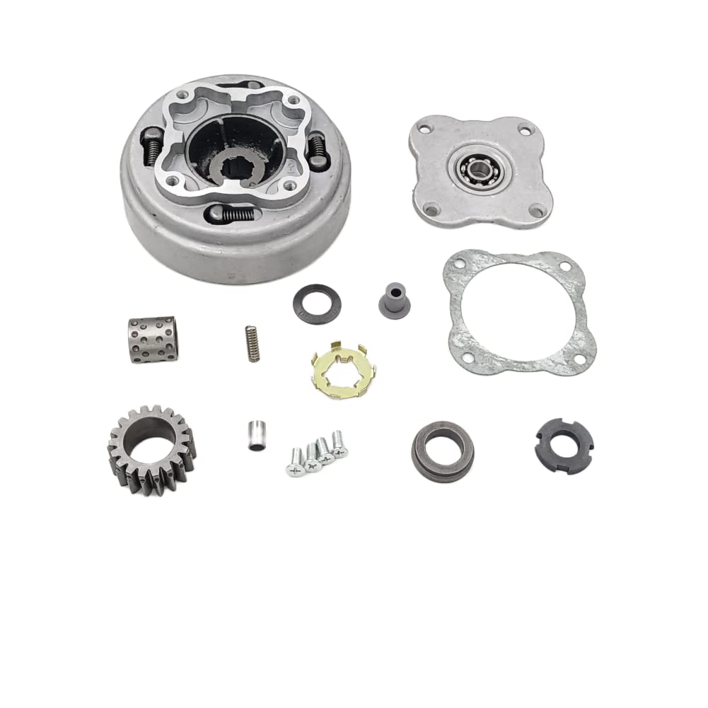 Ztdzzh 18 Teeth Clutch Assembly Fit Manual 50Cc 70Cc 90Cc 110Cc 125Cc Dirt Bike Engine Taotao Sunl