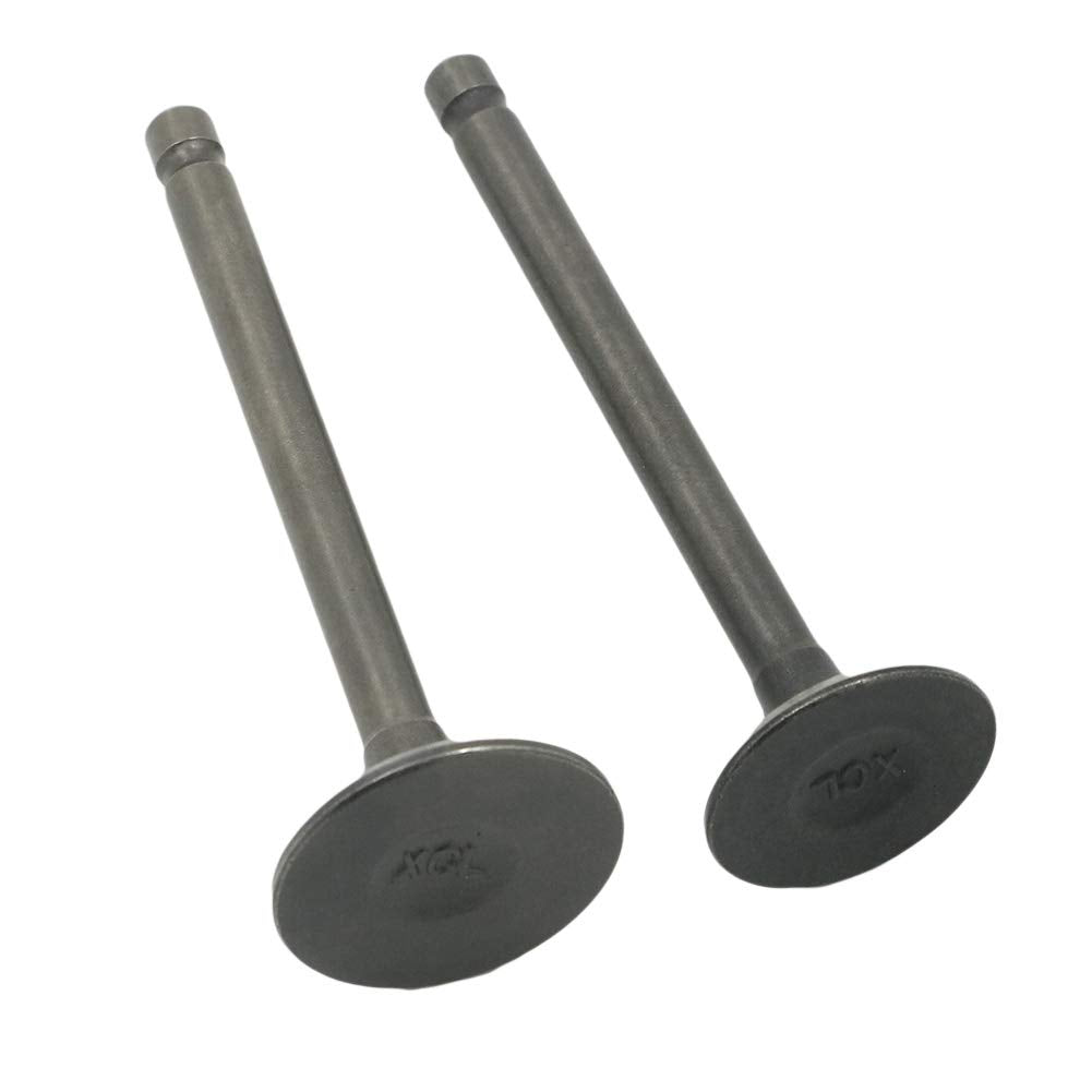 Autovic Valve Set Intake Exhaust Valves For Yamaha Atv Badger Realtree Hunter Champ Raptor Yfm80R Yfm80W Yfm100 Replace 22K-1211