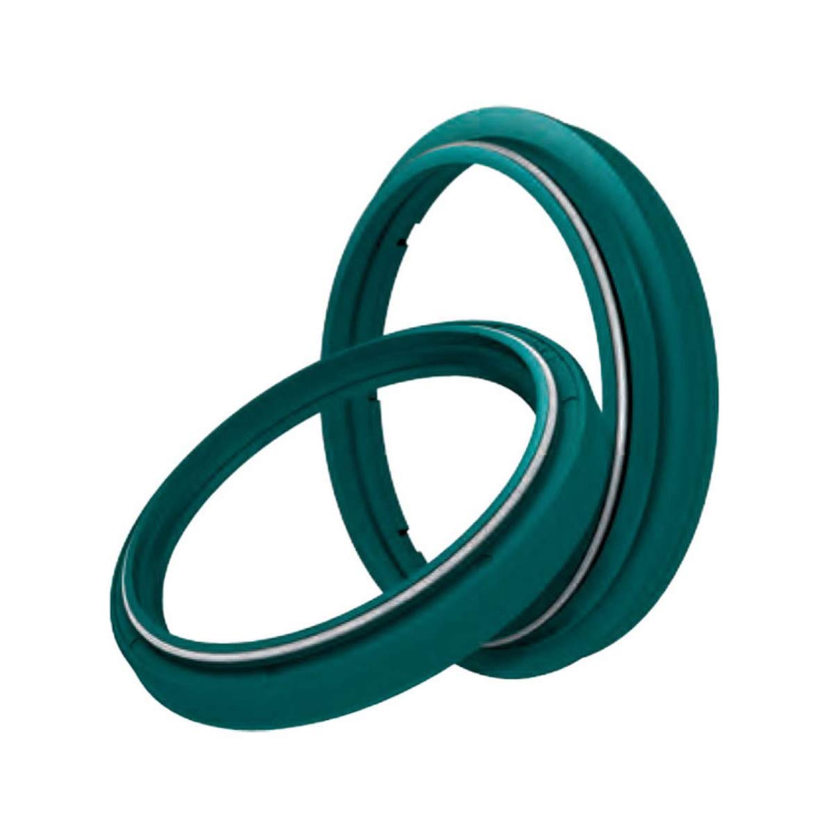 Skf High Protection Fork Seal And Wiper (47Mm) (Green) Compatible With 02-08 Honda Crf450R