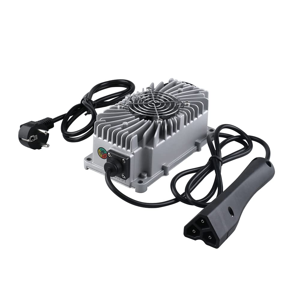 Abakoo 48V 5A Rxv Golf Cart Battery Charger For Ez-Go Ezgo Txt With Rxv Plug 3 Prong, Ip67 Waterproof