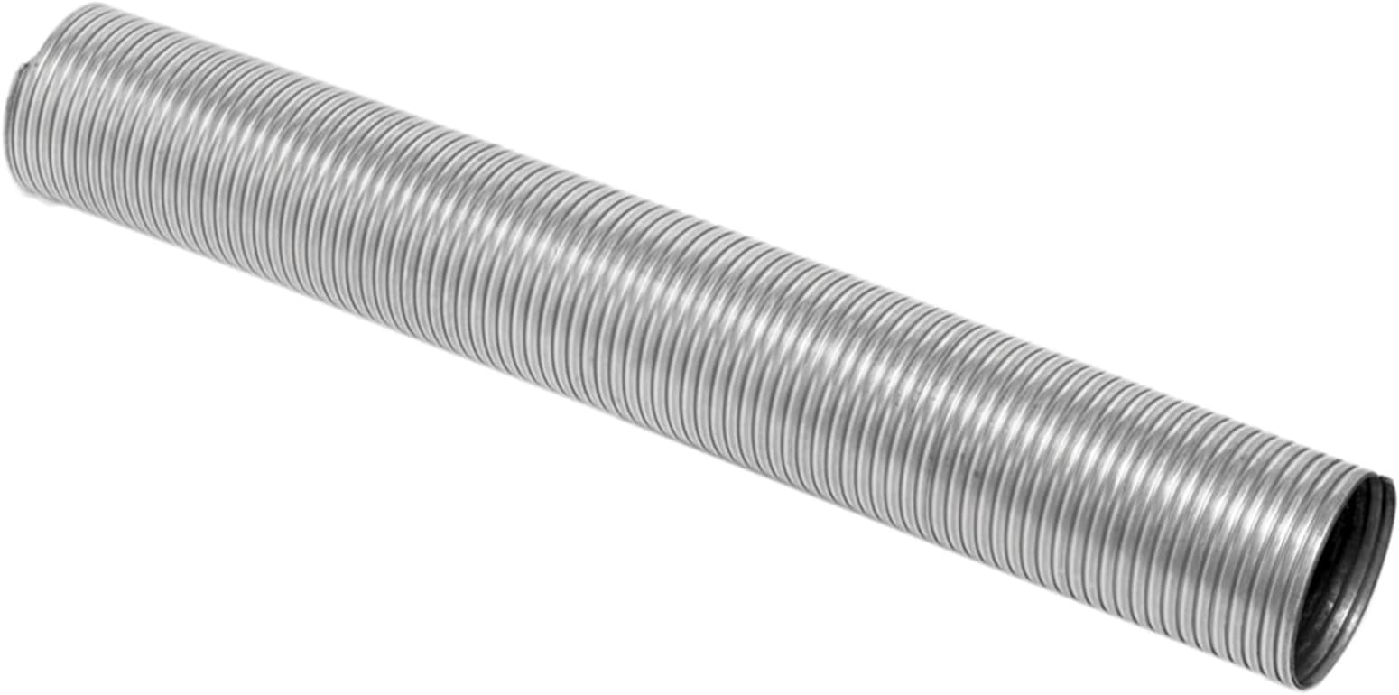 Walker Exhaust Heavy Duty 43382 Universal Exhaust Flex Pipe 5'' Inlet (Inside) 5'' Outlet (Inside) Silver