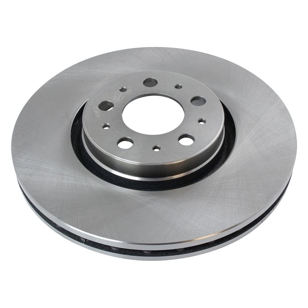 Trq Front Brake Rotors Set Vented Compatible With 2003-2013 Volvo Xc90