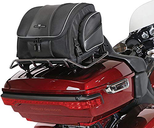 Nelson-Rigg Route 1 Weekender Backrest/Sissy Bar Rack Bag; Fits Harley Davidson, Indian, Yamaha & Suzuki Motorcycles