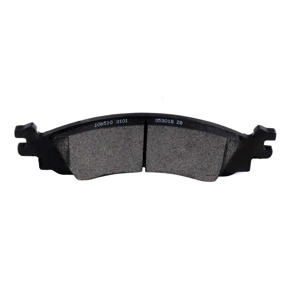 Cciyu Ceramic Front Brake Pad Set Fit For 2006-2010 For Ford Explorer,2007-2010 For Ford Explorer Sport Trac,2010-2012 For Ford
