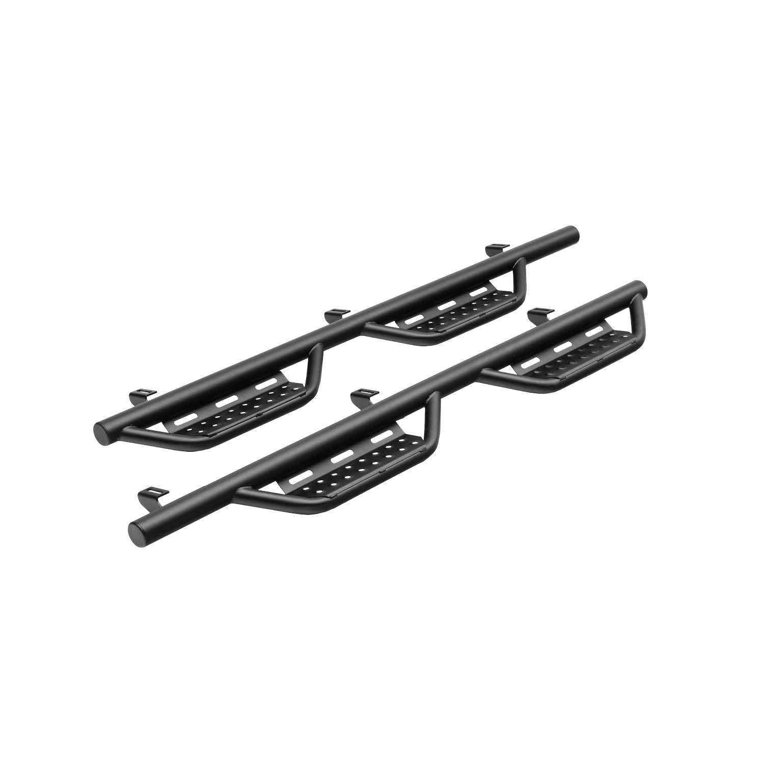 Realtruck Nerf Rs Steps For Toyota Tundra | Cab Length, Steel, Textured Black | 707418612 | Fits 2007-2021 Toyota Tundra Crewmax