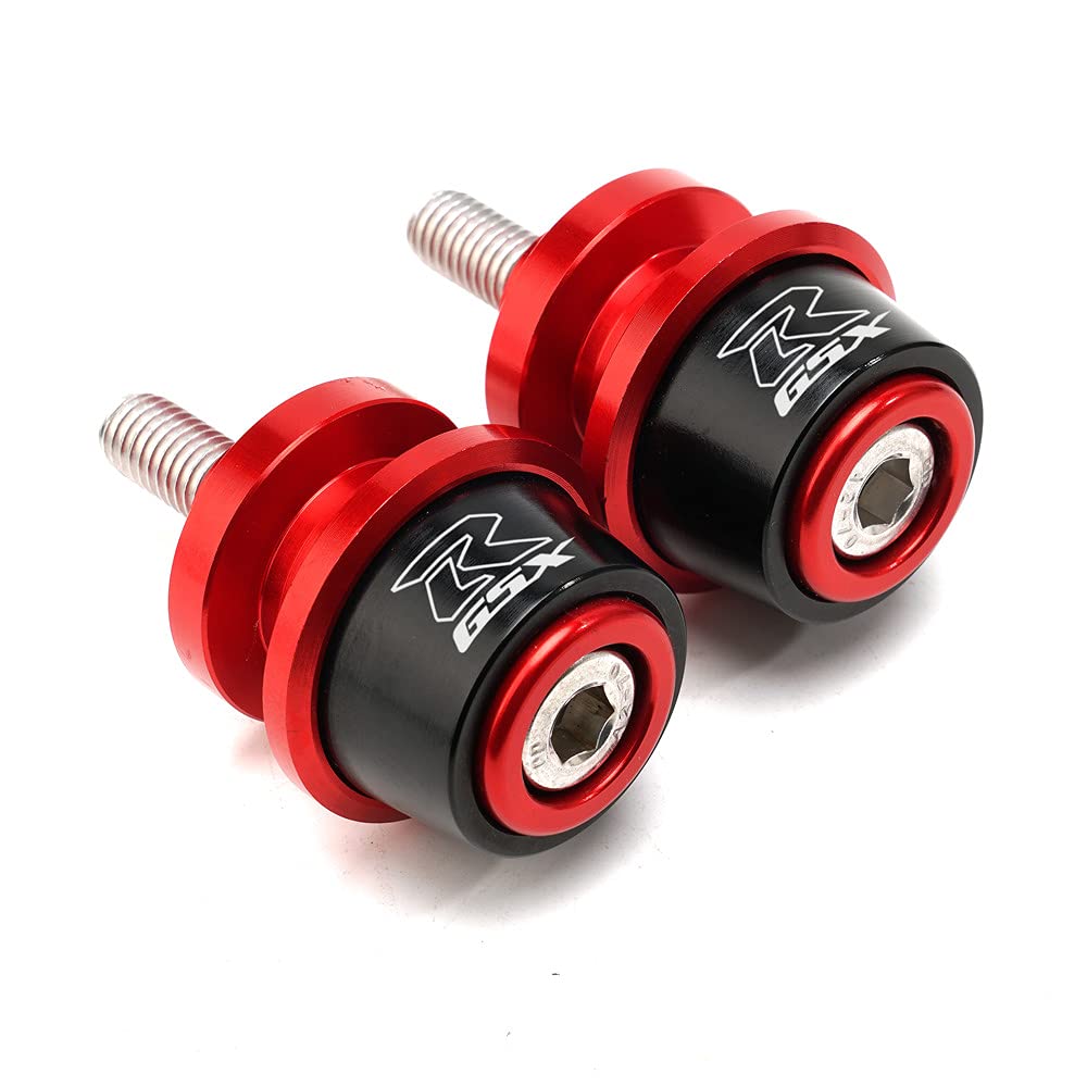 Motorcycle Swing Arm Spools Sliders, CNC Swing Arm Stand Screw, Swingarm Stand Paddock Compatible for Suzuki GSXR1000 GSXR1300 G