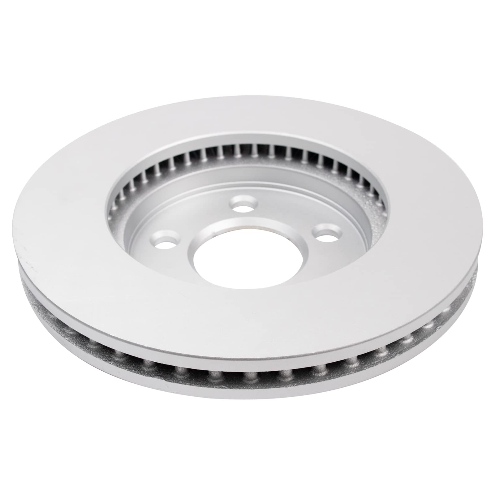 Trq Front Brake Pad & Rotor Kit Brake Pads Brake Rotor Ceramic Premium G-Coated Compatible With 2005-2010 Ford Mustang