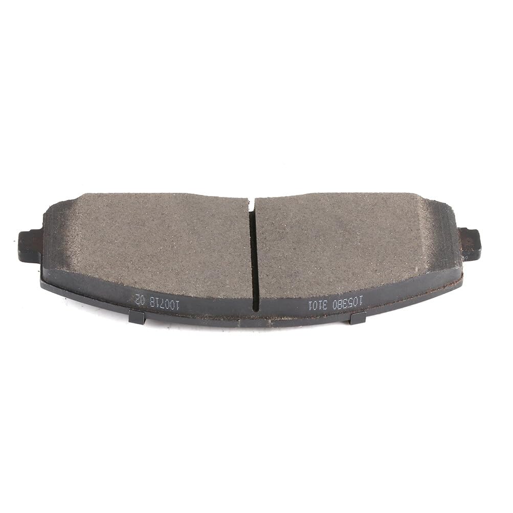 Eccpp D1589-8800 4Pcs Front Semi Metallic Disc Brake Pad Set Fit For Chrysler Pacifica 2017-2019,For Chrysler Town & Country 201