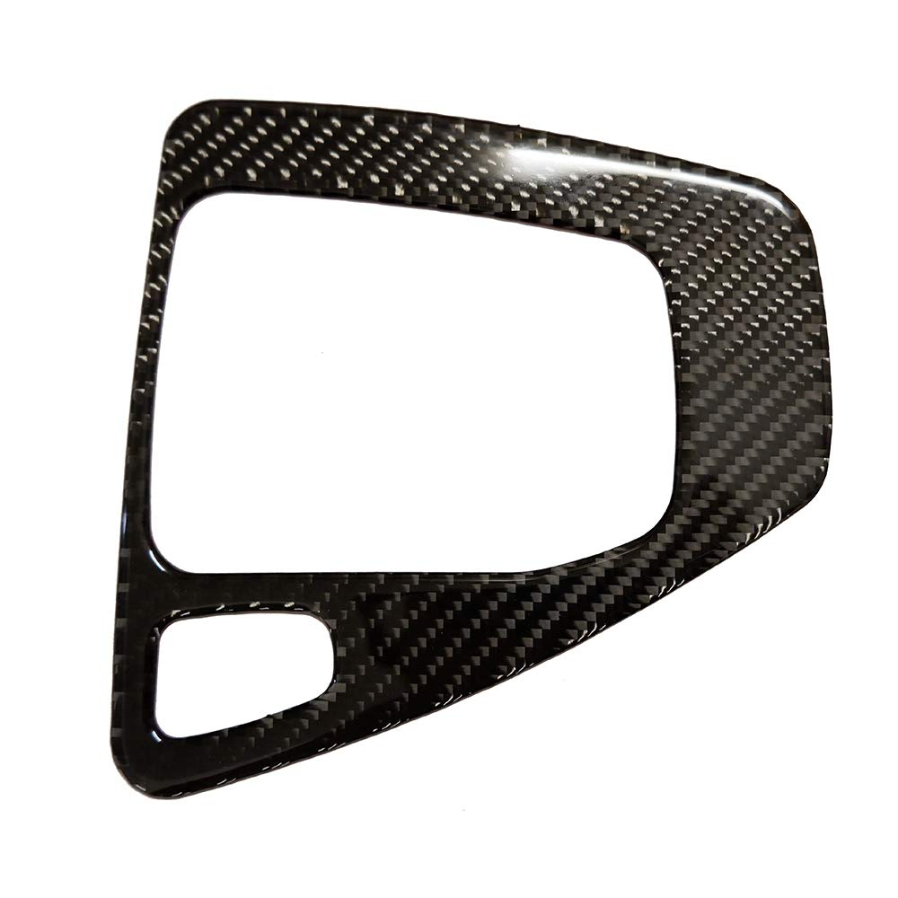 Wodofo Gdr Soft Carbon Fiber Car Control Gear Box Shift Knob Panel Frame Cover Sticker Interior Trim Compatible With Bmw E90 E92 E93 3 Series 2005-2012 323 325 328 330 335