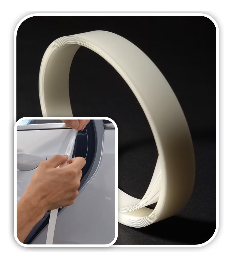 3M-4Doors Car Door Edge/Entry Protector/Sticker/Guard, 3M-Ppf(Paint Protection Film) Pro Series, Clear(Transparent), Anti Scratc