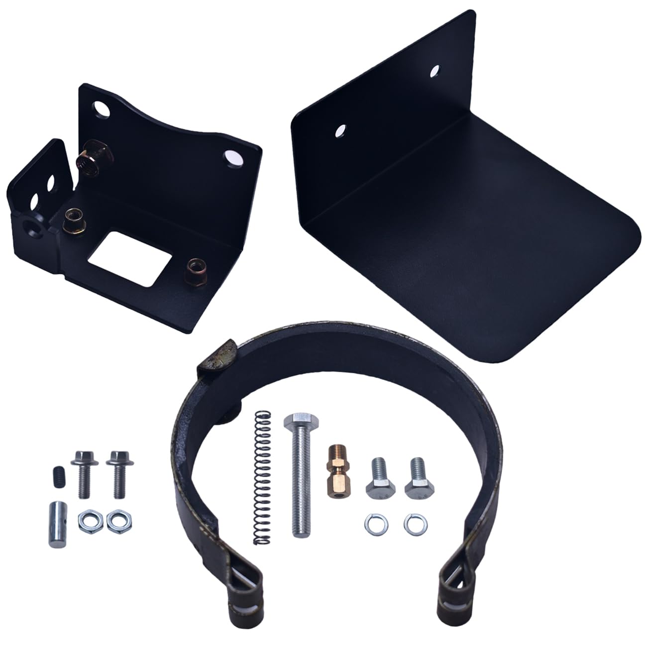 Qaskehkt 4'' Clutch Brake Band Mounting Bracket For Predator Briggs Clinton Tecumseh Minibike And Go Kart For Gx160, Gx200, Gx39