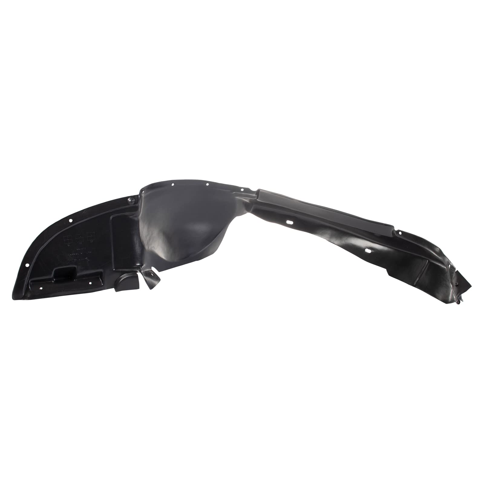 Trq Front Inner Fender Liner Set Compatible With 2008 Chevrolet Malibu Gm1248140 Gm1249201