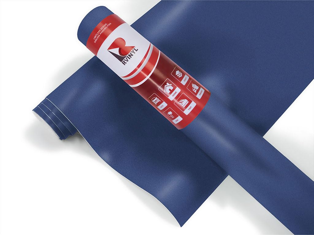 3M 2080 Series M217 Matte Slate Blue Metallic - 5Ft X 18Ft - 90Sq Ft - Dual Cast Lustrous Vinyl Car Wrapping Film - Bubble Free