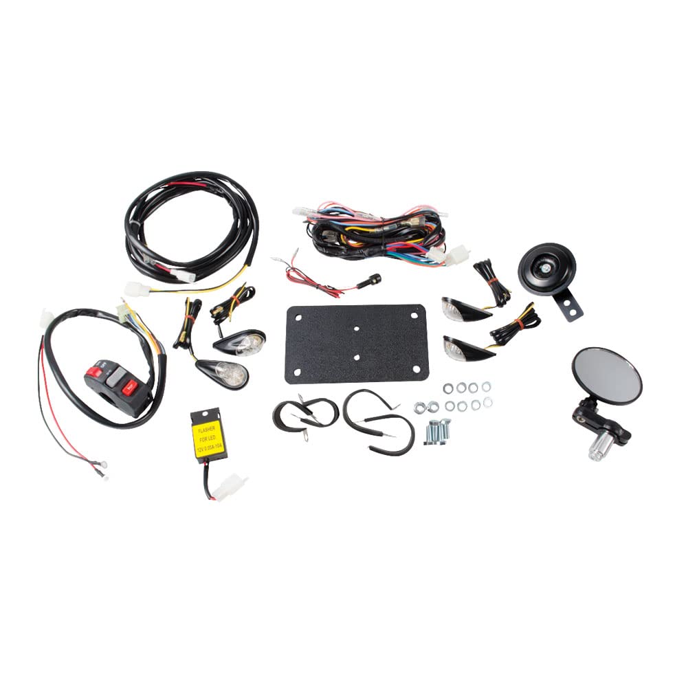 Tusk Atv Horn & Signal Kit With Flush Mount Signals For Yamaha Grizzly 700 4X4 2007-2023