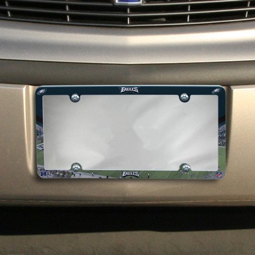 Philadelphia Eagles License Plate Frame Plastic Full Color Style