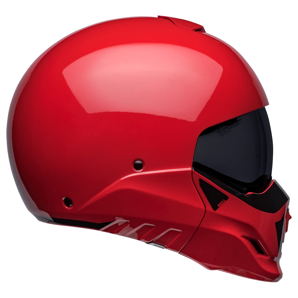 Bell Broozer Helmet (Duplet Gloss Red - 2X-Large)