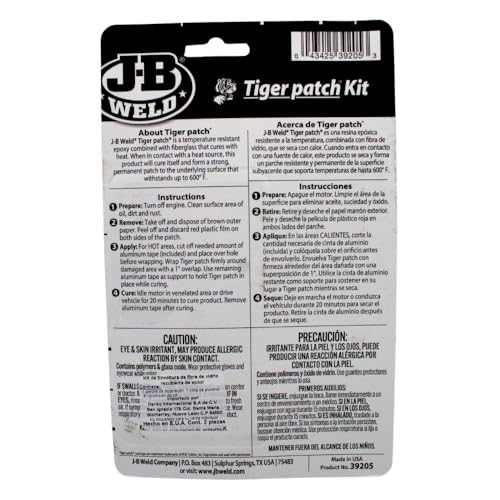 JB Weld Muffler Patch Kit