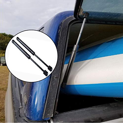 C1606389 14 Inches Truck Camper Shell Lift Supports Struts Shocks Gas Spring 24 Lbs C16-06389 (2 Pack)