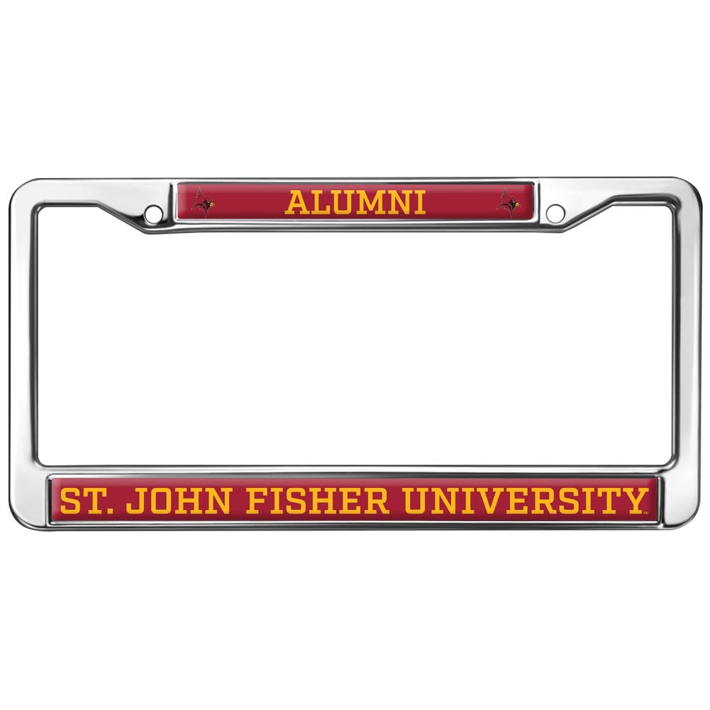 St. John Fisher College Alumni Full Size Standard License Plate Metal Frame