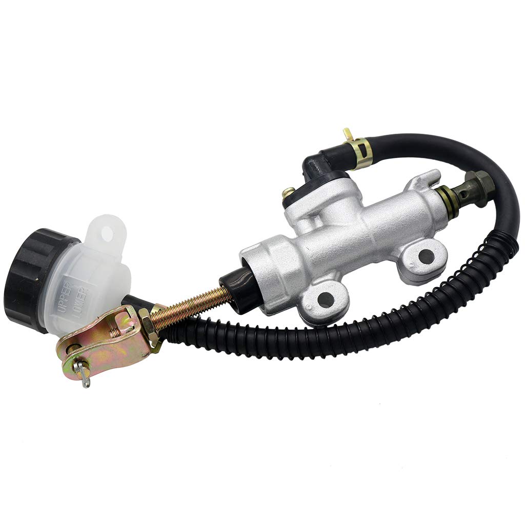 Cncmotok Rear Brake Master Cylinder Reservoir Compatible 50Cc 70Cc 110Cc 125Cc Yerf Dog 150Cc Arctic Cat 700 Efi 2006 Roketa Taotao Atv Dirt Pit Bike American Sportworks Carbide Karts Honda Atc 250R