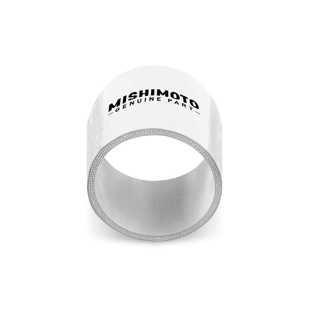 Mishimoto 3 Straight Coupler, White