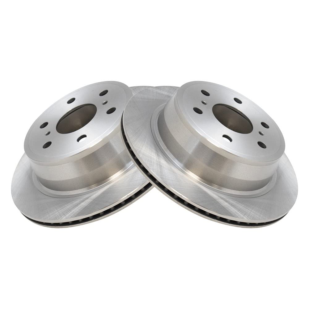 Trq Rear Disc Brake Rotor Pair Set For Avalanche/Escalade/Escalade Esv/Escalade Ext/Sierra 1500 / Silverado 1500 / Suburban/Subu