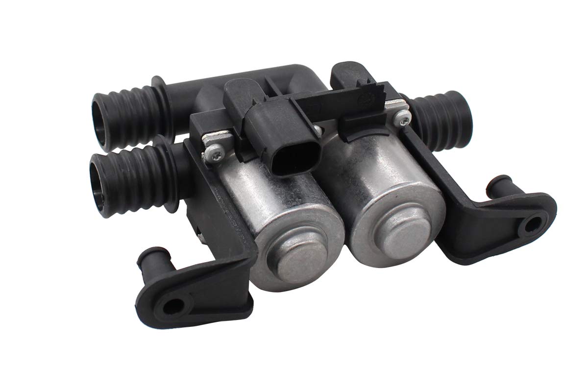 Newyall Water Hvac Heater Control Valve W/Dual Solenoid For Bmw X5 2004-2018 X6 2008-2019