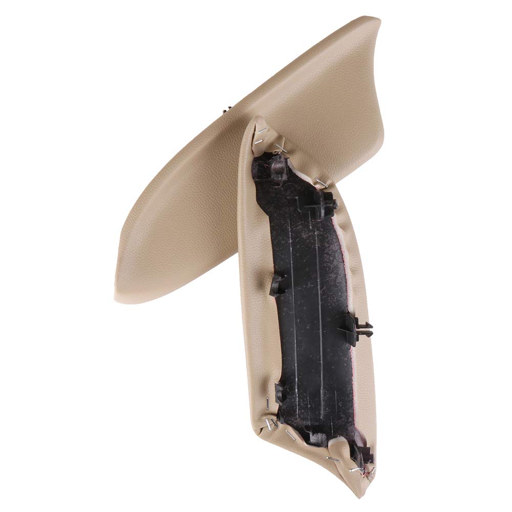 Lujuntec Front Door Panels Armrest Fits 2008-2012 For Honda For Accord Door Armrest Beige(2Pcs)